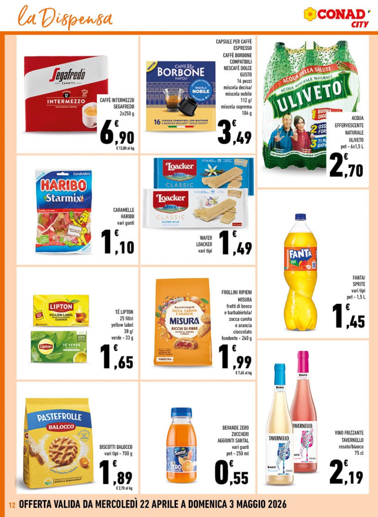 Leták Conad City - 22.4.2026 - 3.5.2026. Strana 12