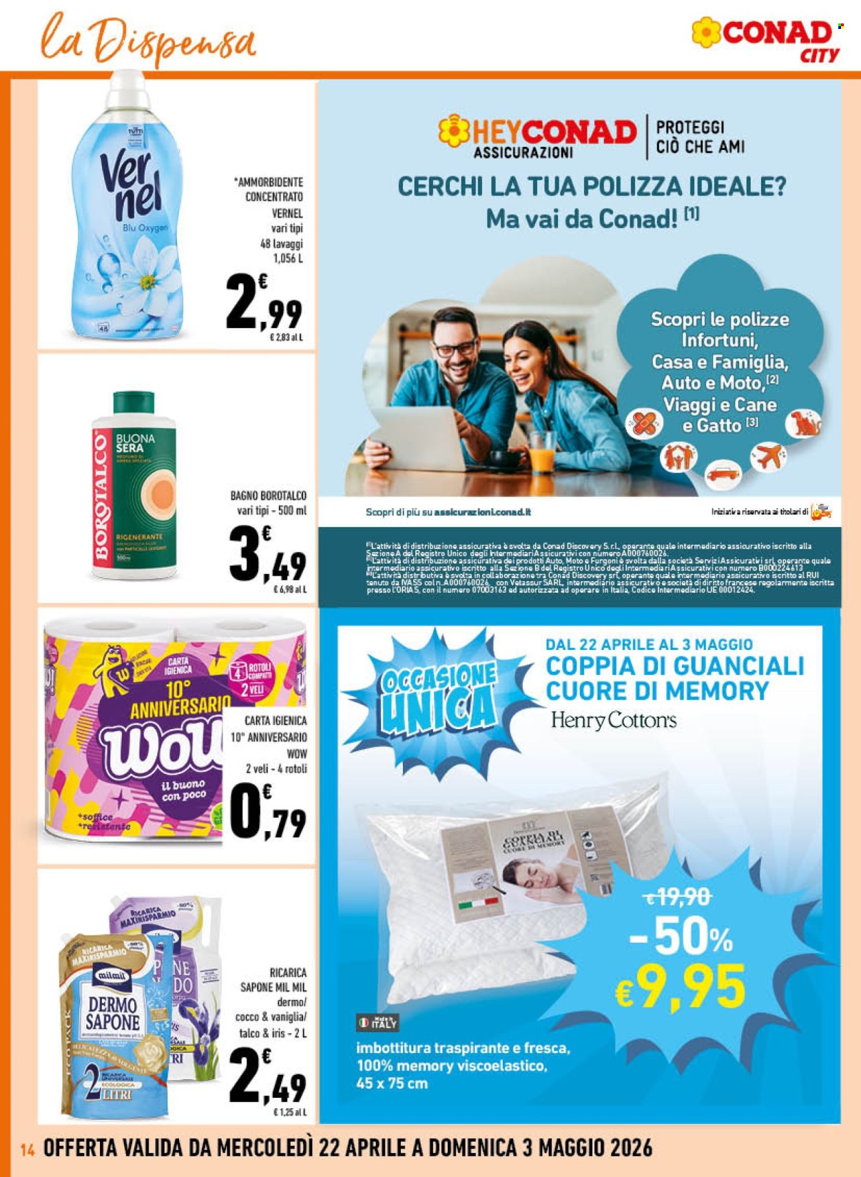 Leták Conad City - 22.4.2026 - 3.5.2026. Strana 14