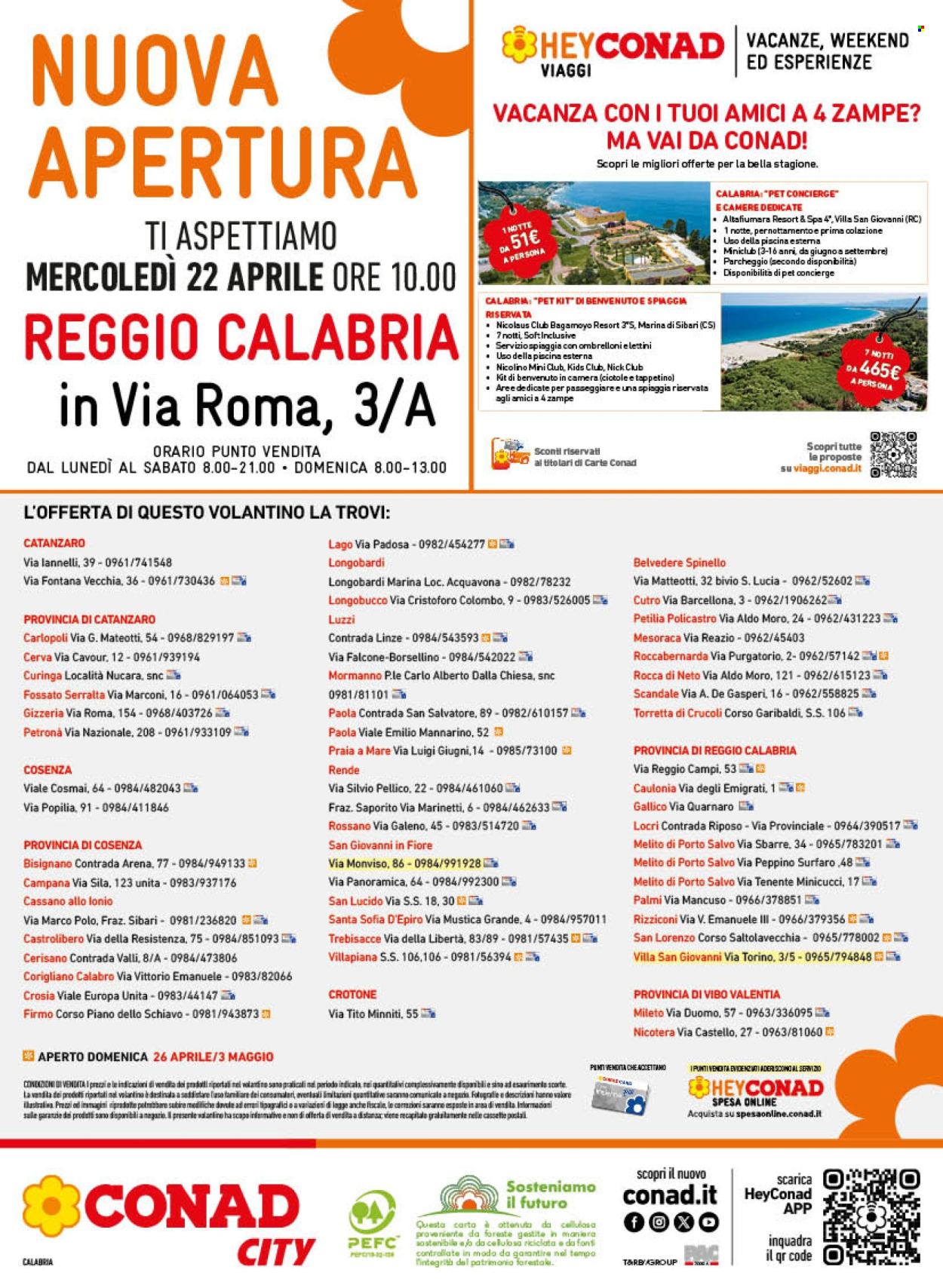 Leták Conad City - 22.4.2026 - 3.5.2026. Strana 16