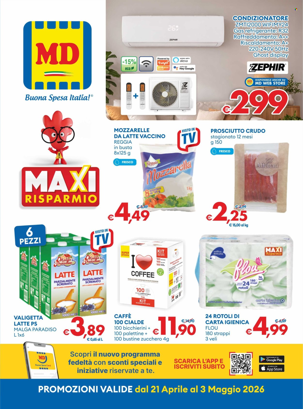 Leták MD Discount - 21.4.2026 - 3.5.2026. Strana 1