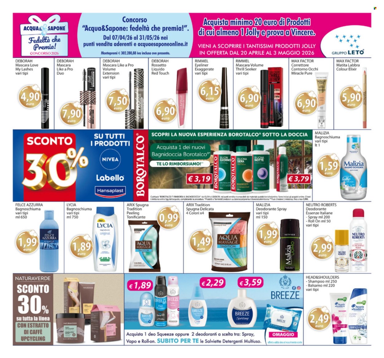 Leták Acqua & Sapone - 20.4.2026 - 3.5.2026. Strana 14