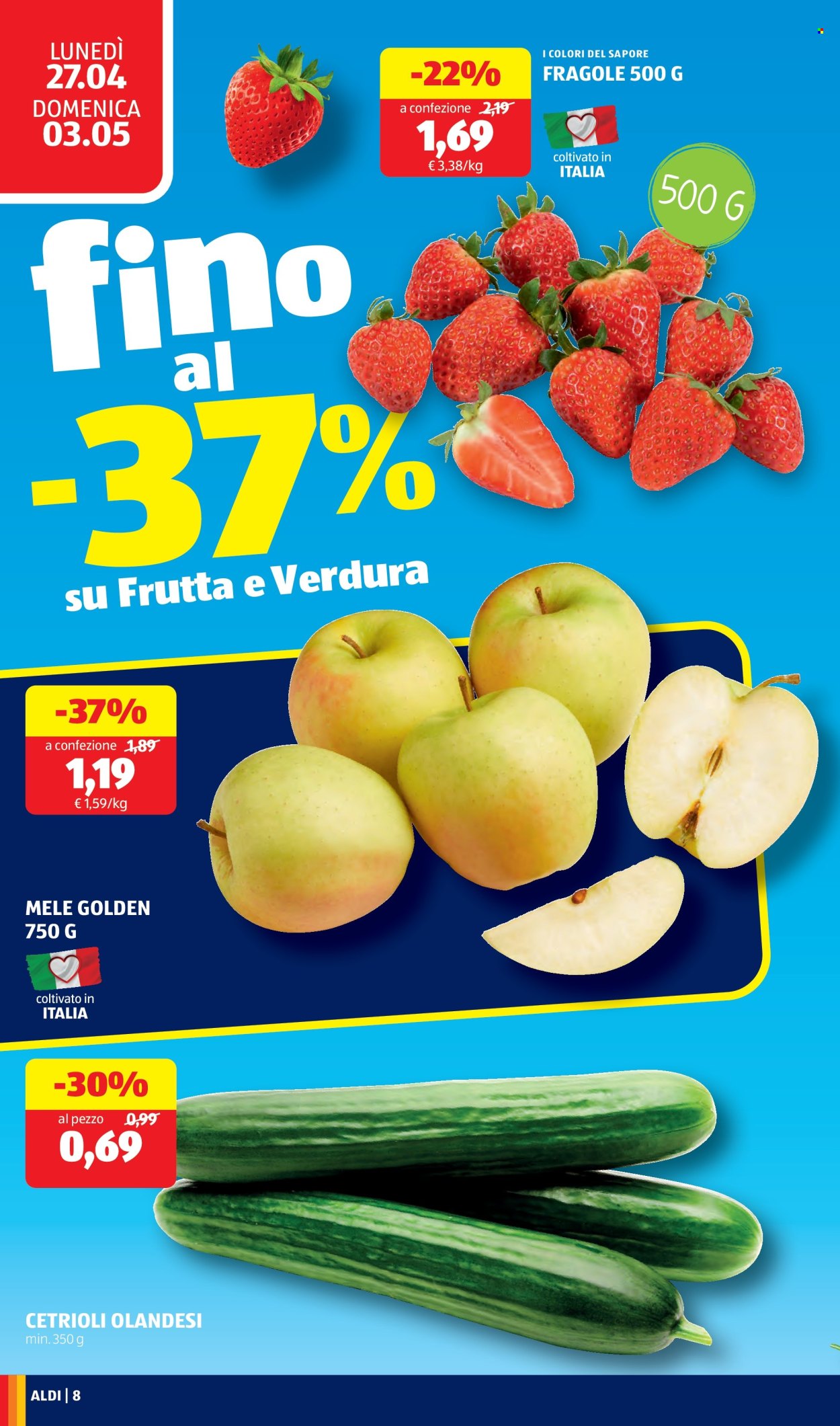 Leták Aldi - 27.4.2026 - 3.5.2026. Strana 8