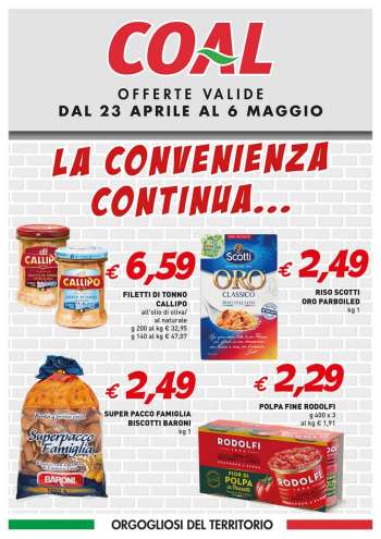 Volantino COAL - 23/4/2026 - 6/5/2026.