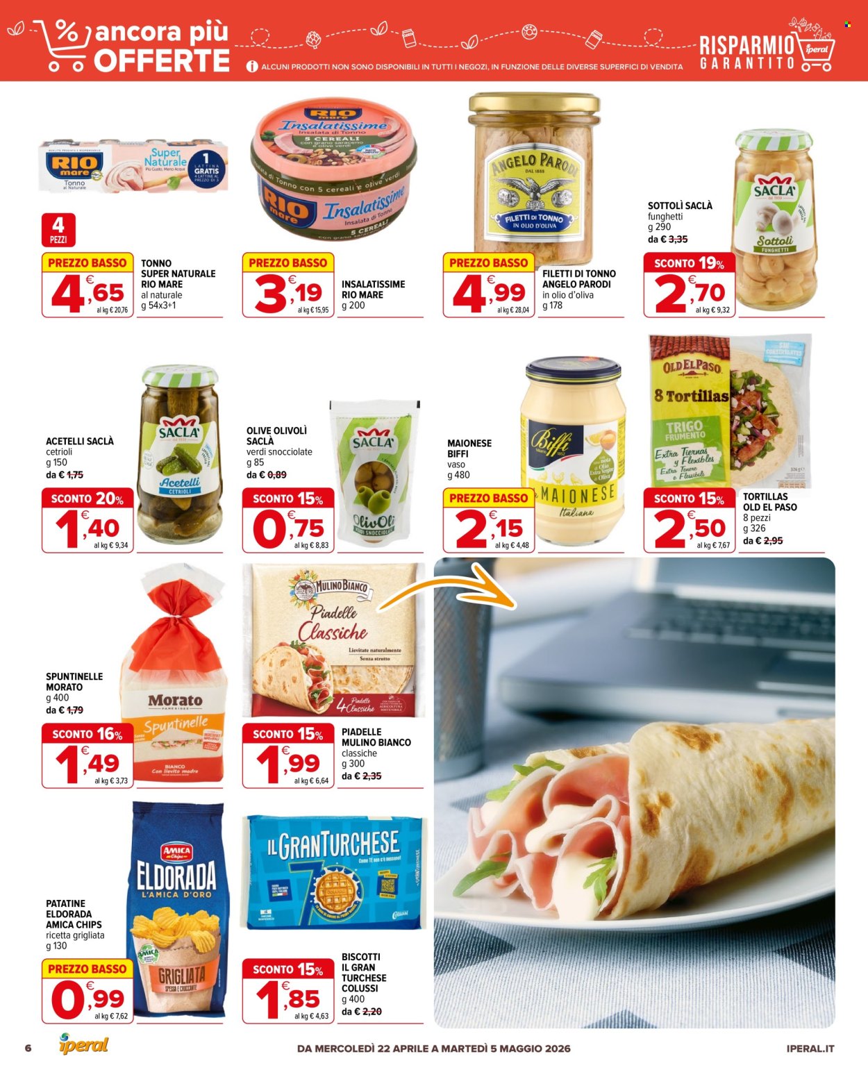 Volantino Iperal - 22/4/2026 - 5/5/2026. Pagina 6