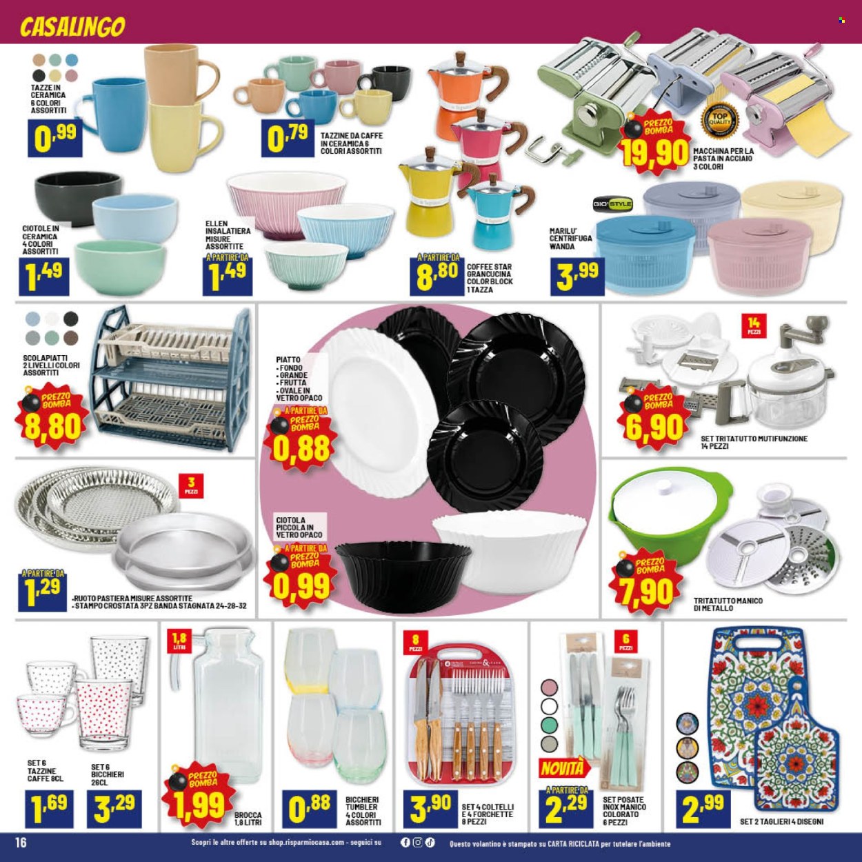 Leták Risparmio Casa - 22.4.2026 - 9.5.2026. Strana 16