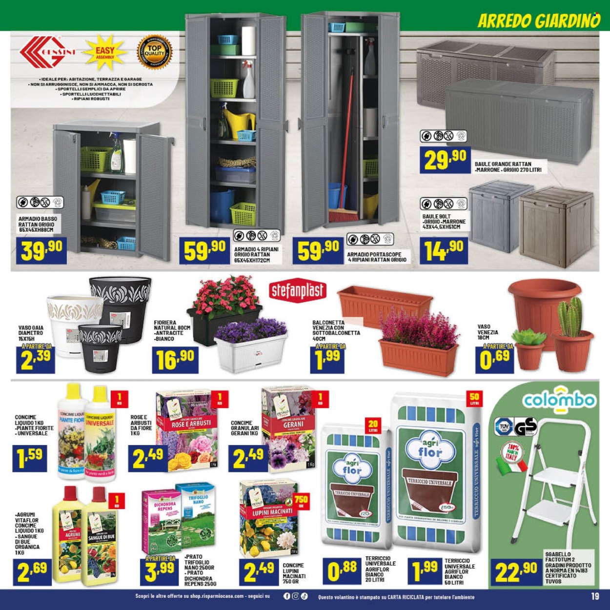 Leták Risparmio Casa - 22.4.2026 - 9.5.2026. Strana 19