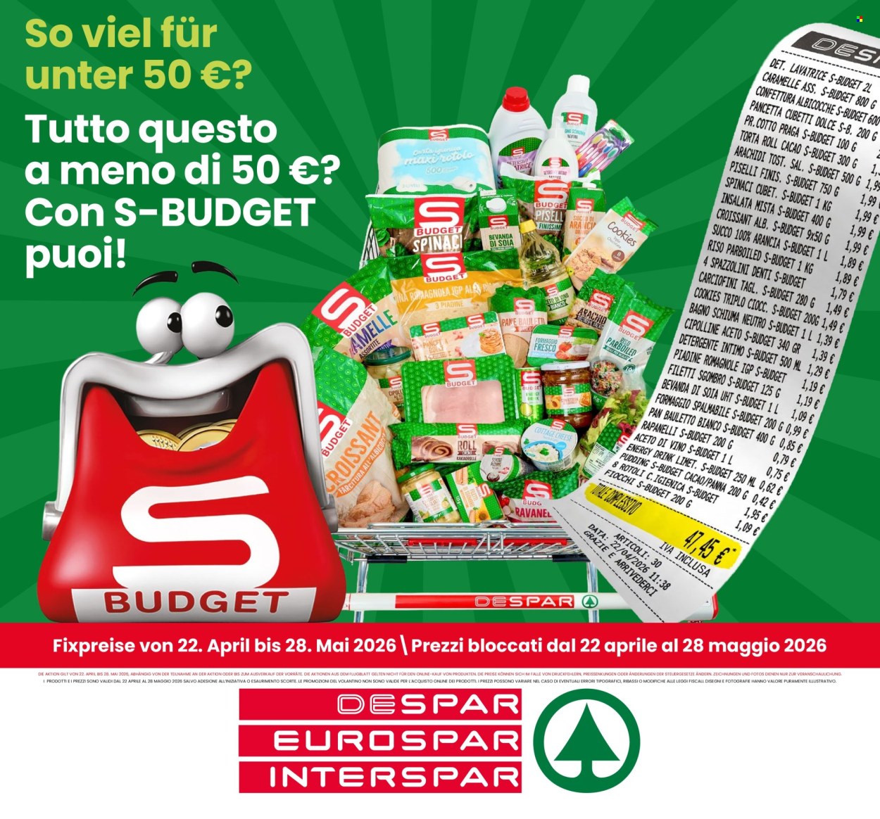 Volantino Eurospar - 22/4/2026 - 28/5/2026. Pagina 8