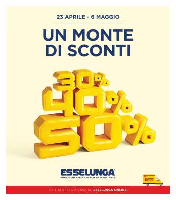 Volantino Esselunga - 23/4/2026 - 6/5/2026.