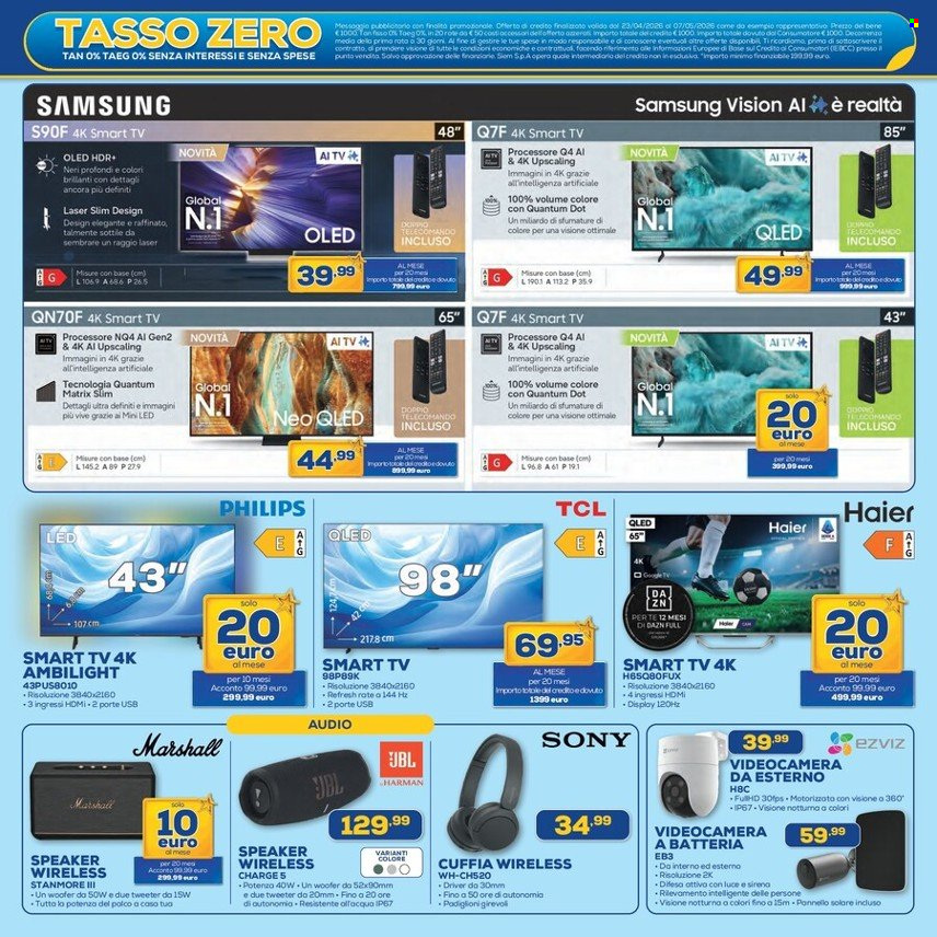 Volantino Euronics - 23/4/2026 - 7/5/2026. Pagina 3