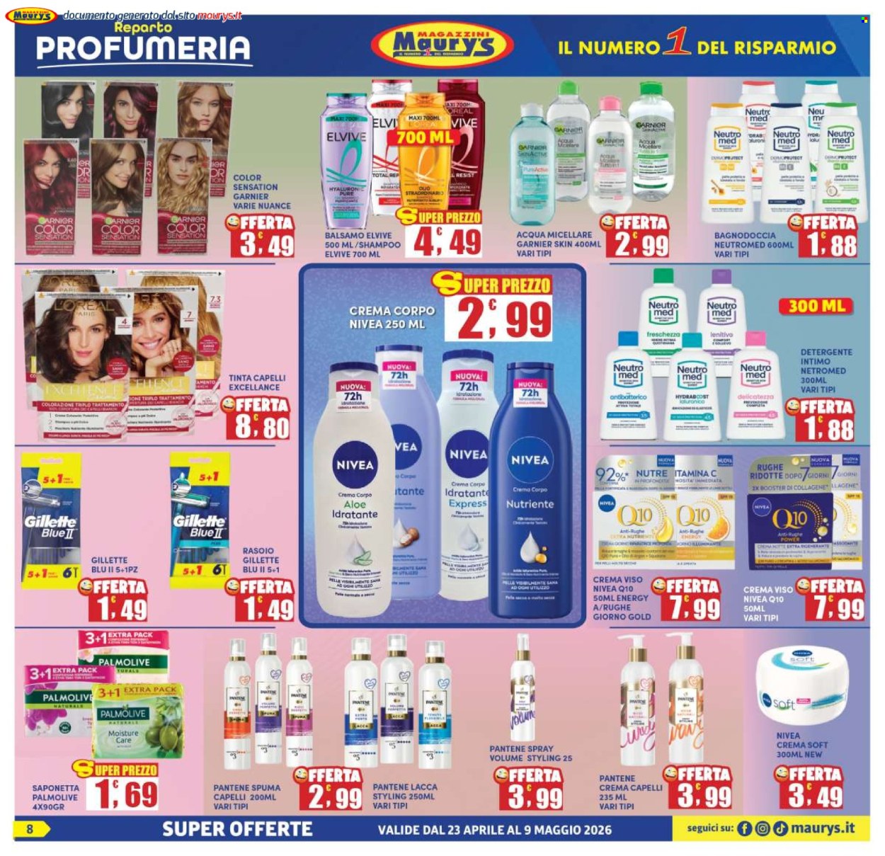 Leták Maury's - 23.4.2026 - 9.5.2026. Strana 8