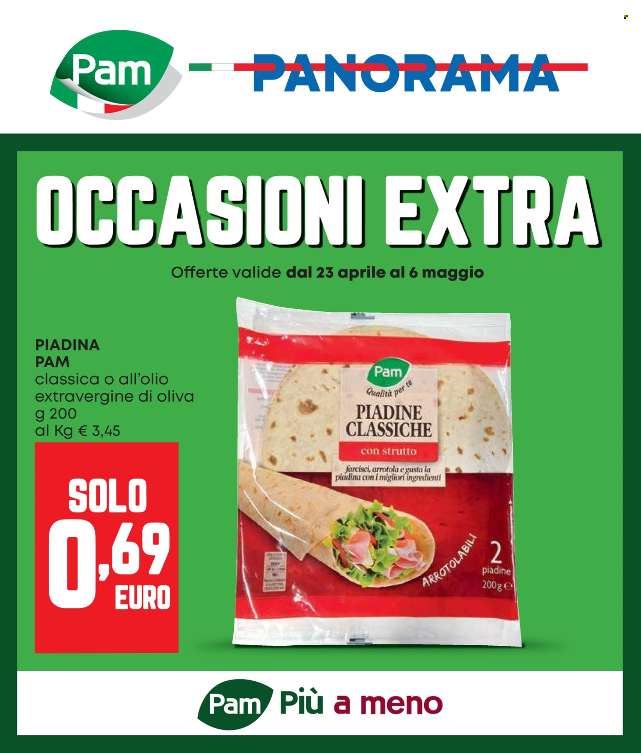 Volantino Pam Panorama - 23/4/2026 - 6/5/2026. Pagina 1