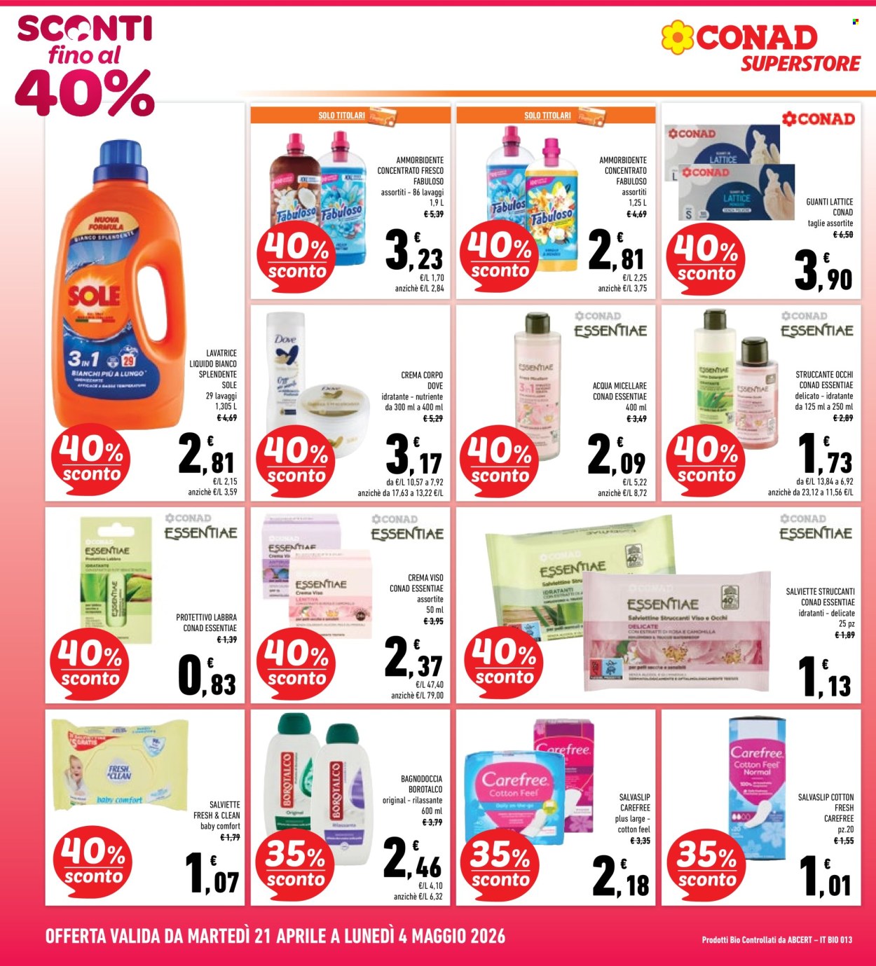 Volantino Conad Superstore - 21/4/2026 - 4/5/2026. Pagina 4