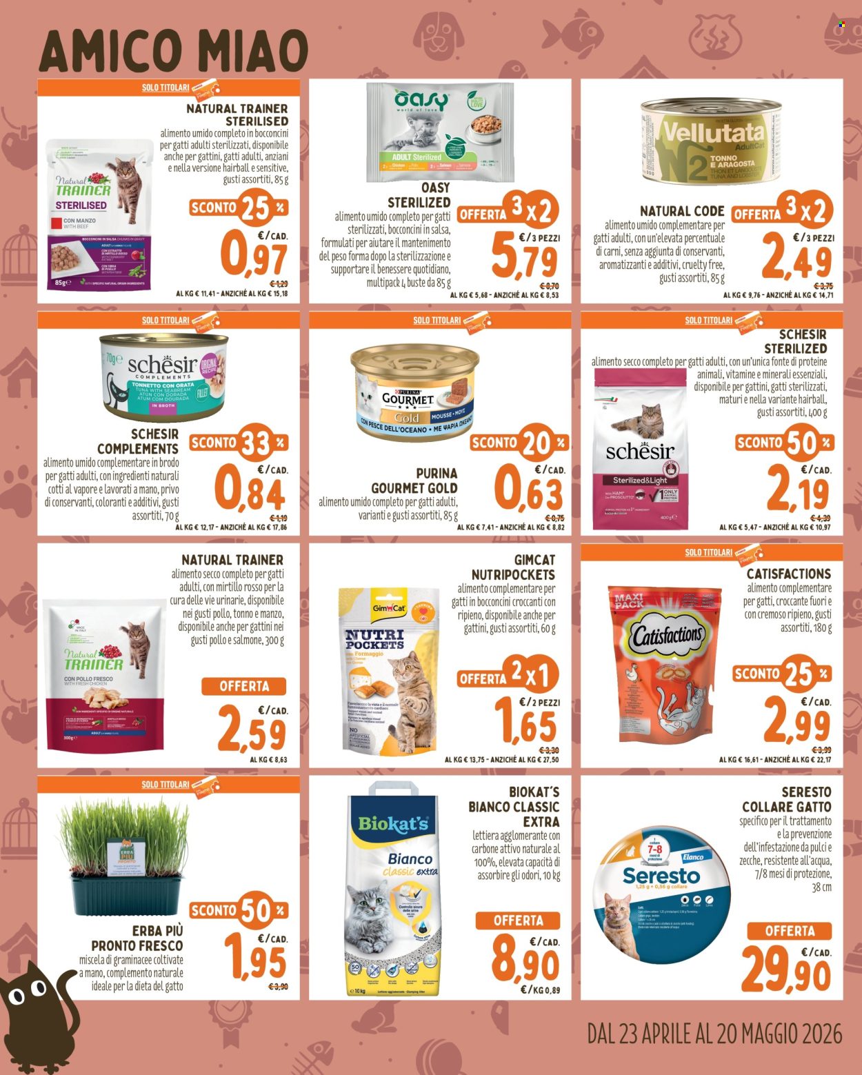 Leták Pet Store Conad - 23.4.2026 - 20.5.2026. Strana 4