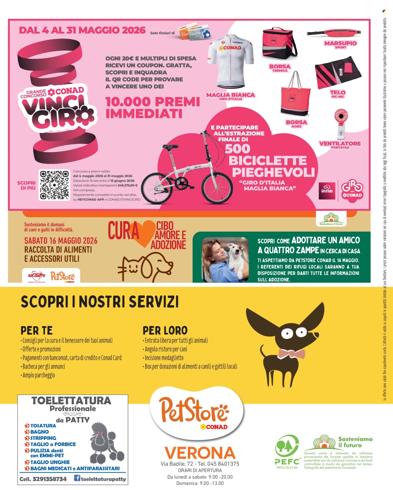 Volantino Pet Store Conad - 23/4/2026 - 20/5/2026. Pagina 8