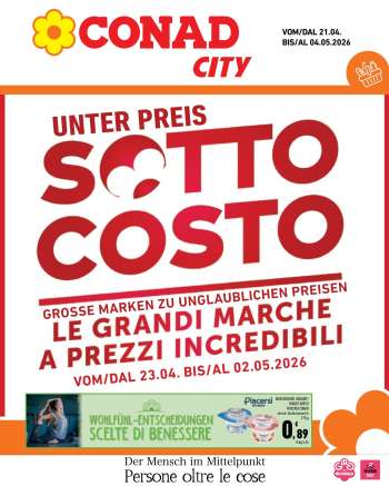 Volantino Conad City - 21/4/2026 - 4/5/2026.