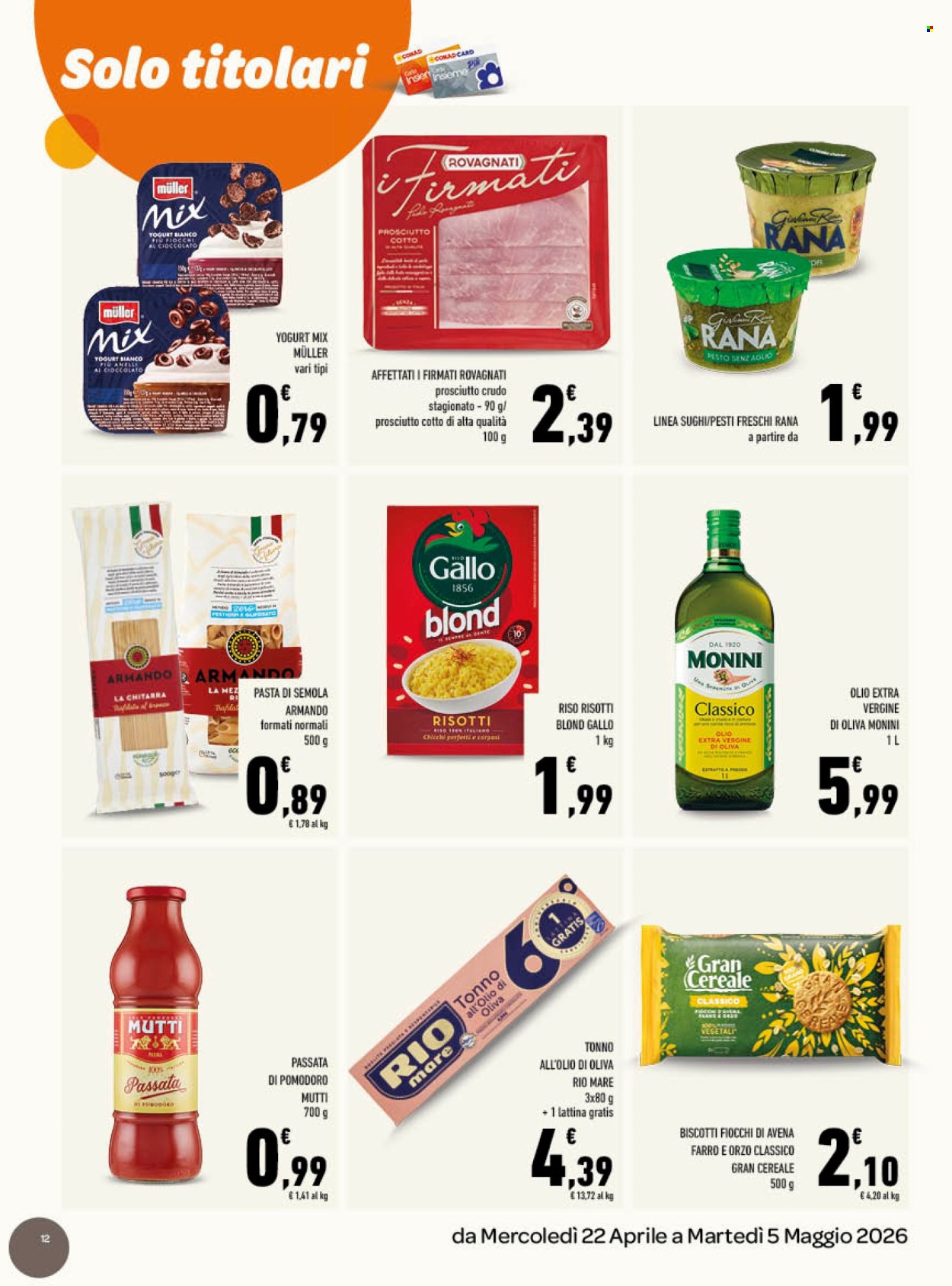 Volantino TuDay Conad - 22/4/2026 - 5/5/2026. Pagina 12