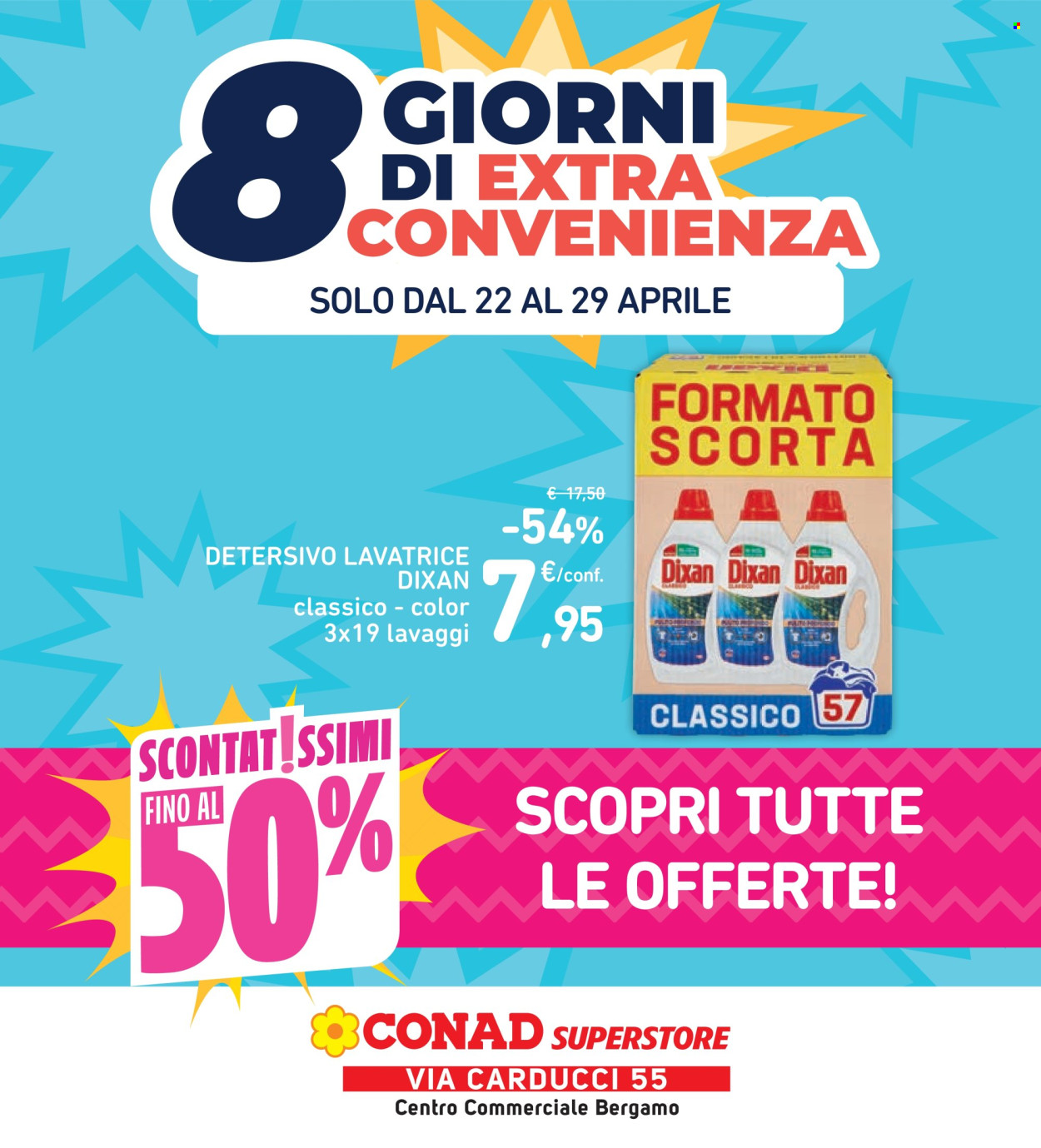 Volantino Conad Superstore - 22/4/2026 - 29/4/2026. Pagina 1