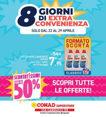Volantino Conad Superstore - 22/4/2026 - 29/4/2026.