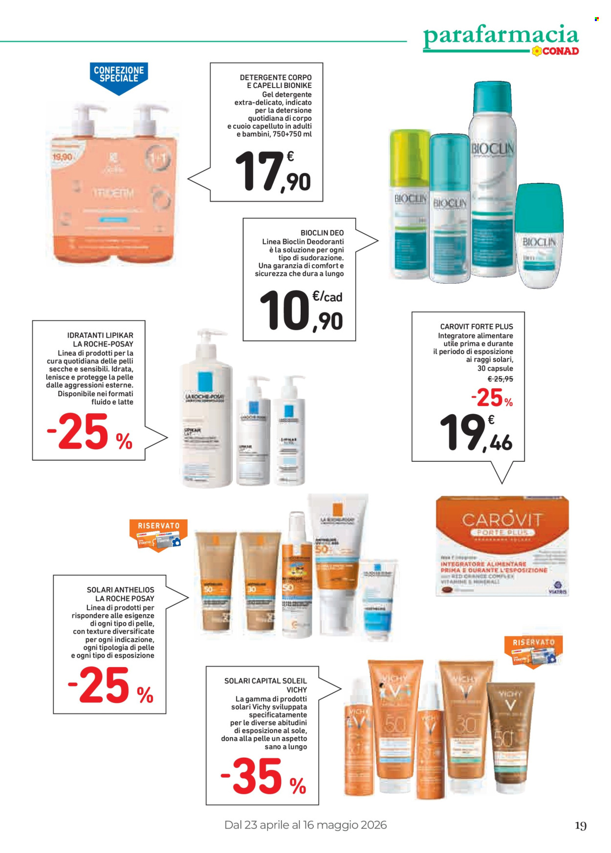 Volantino Conad Superstore - 23/4/2026 - 16/5/2026. Pagina 19