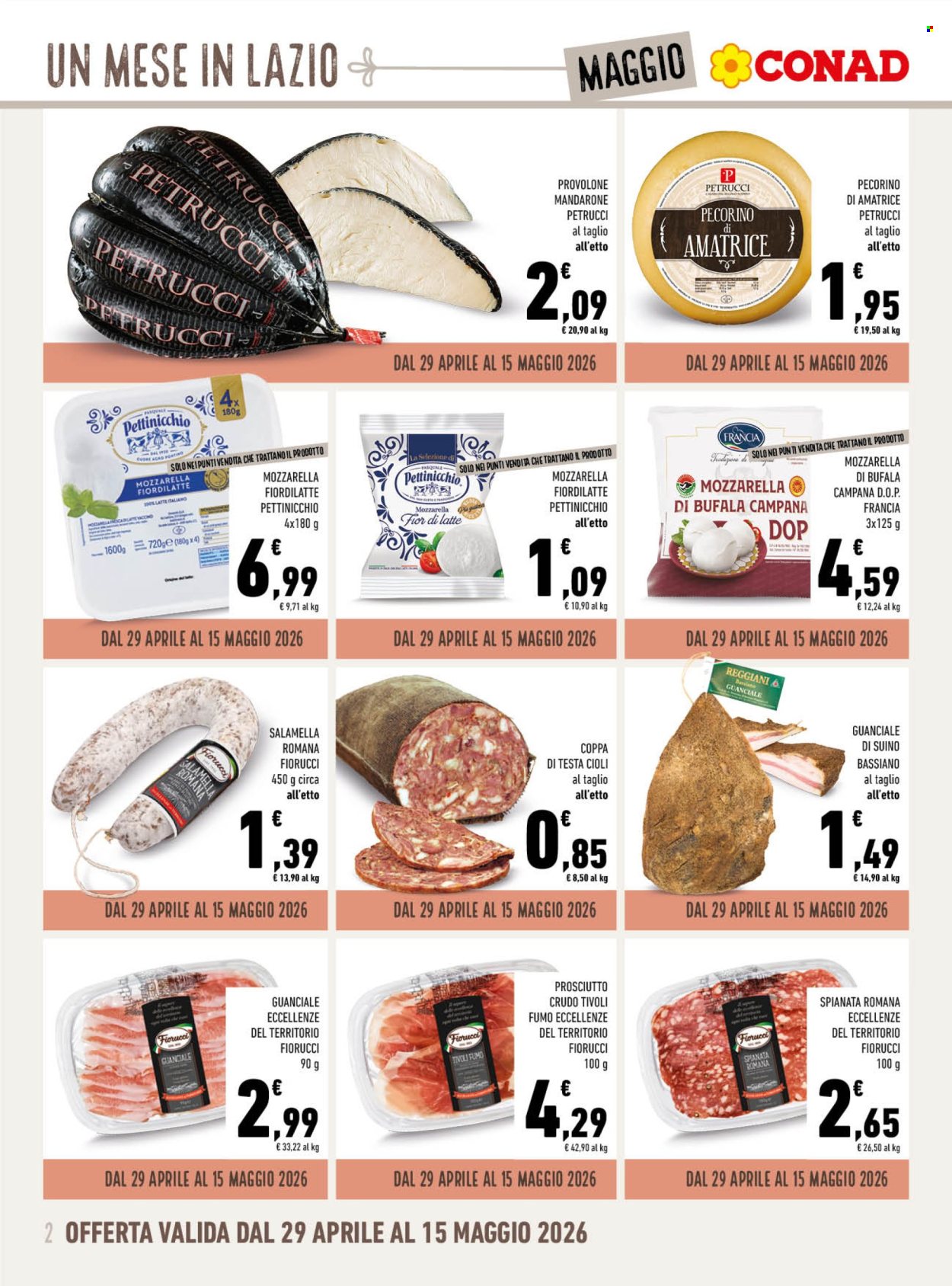 Leták Conad - 29.4.2026 - 31.5.2026. Strana 2