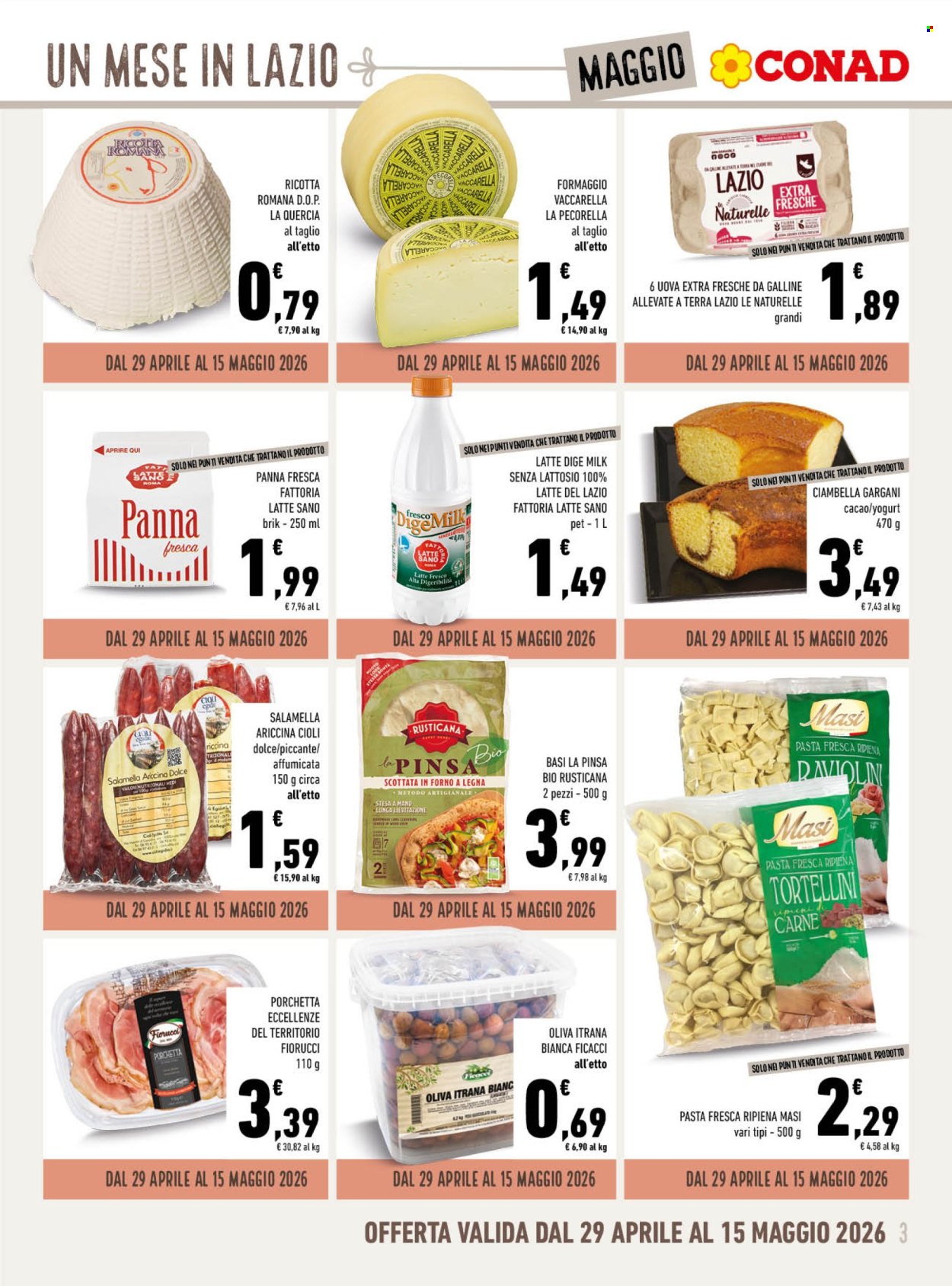 Leták Conad - 29.4.2026 - 31.5.2026. Strana 3