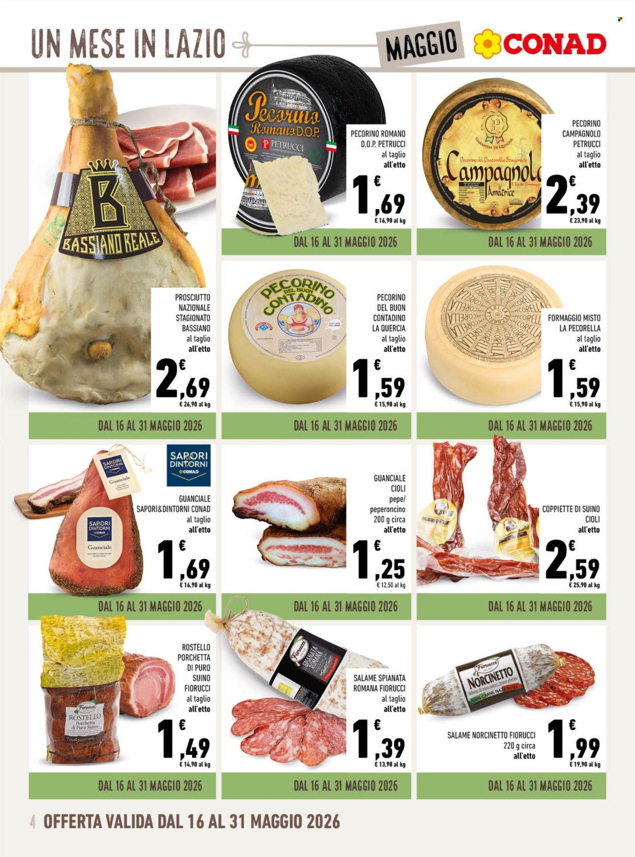 Volantino Conad - 29/4/2026 - 31/5/2026. Pagina 4