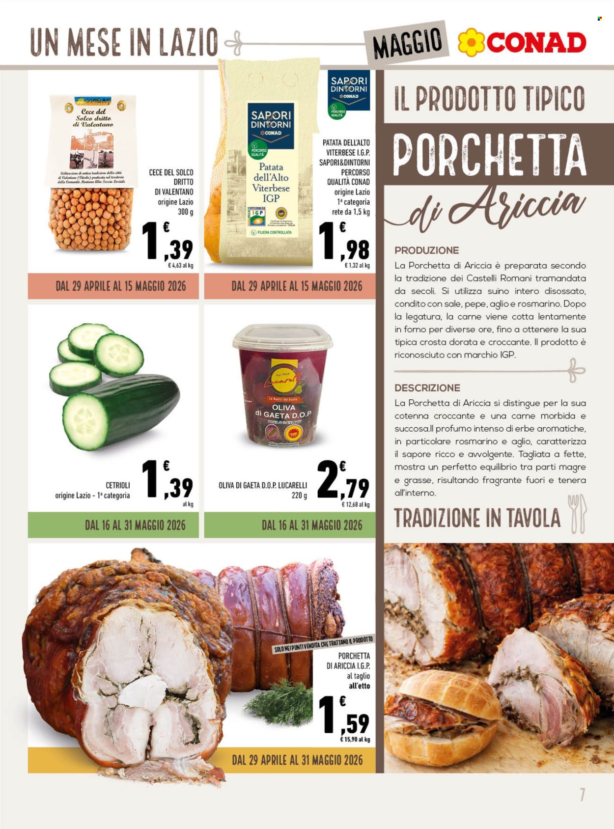 Leták Conad - 29.4.2026 - 31.5.2026. Strana 7