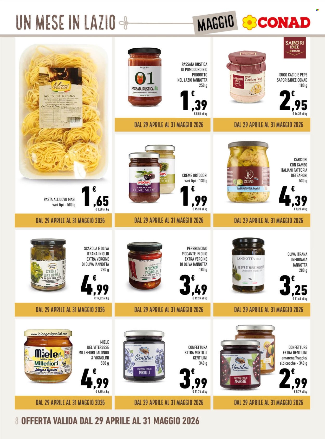 Leták Conad - 29.4.2026 - 31.5.2026. Strana 8