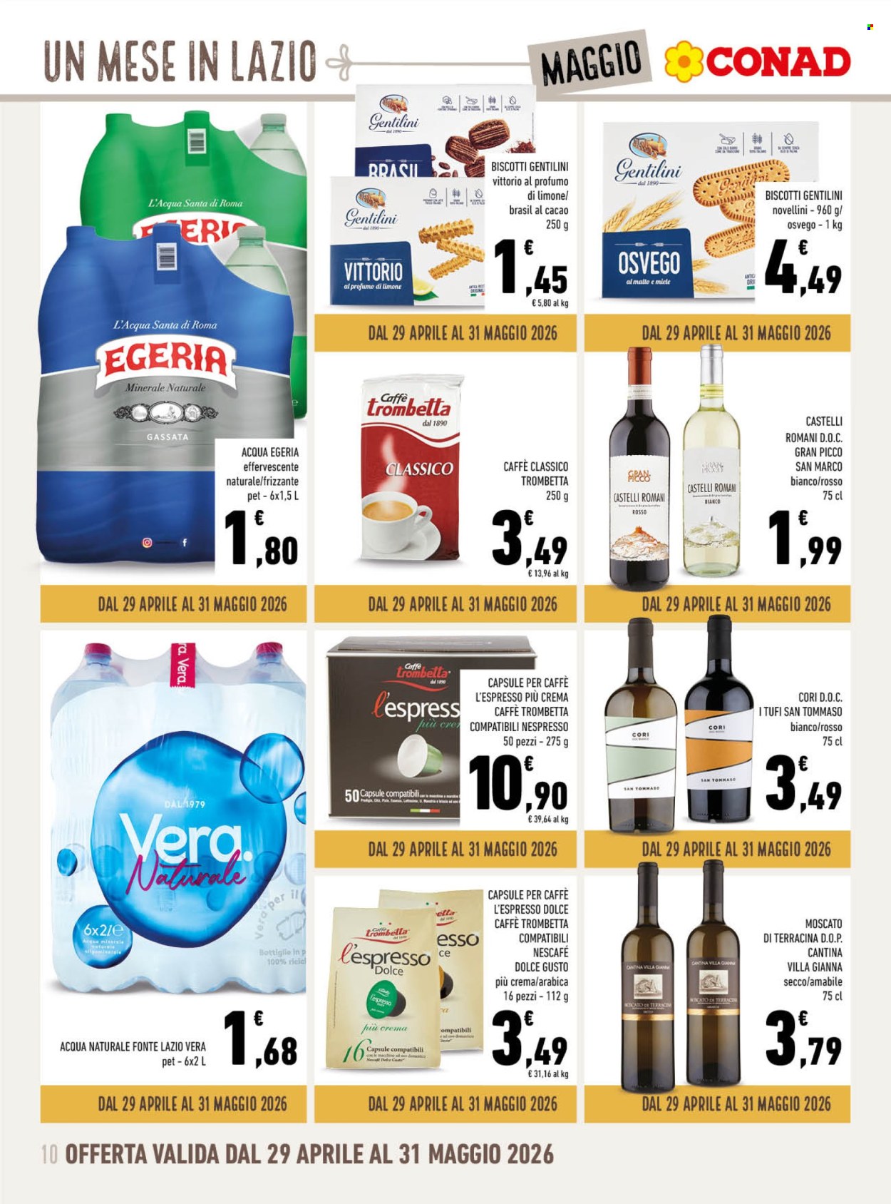Leták Conad - 29.4.2026 - 31.5.2026. Strana 10