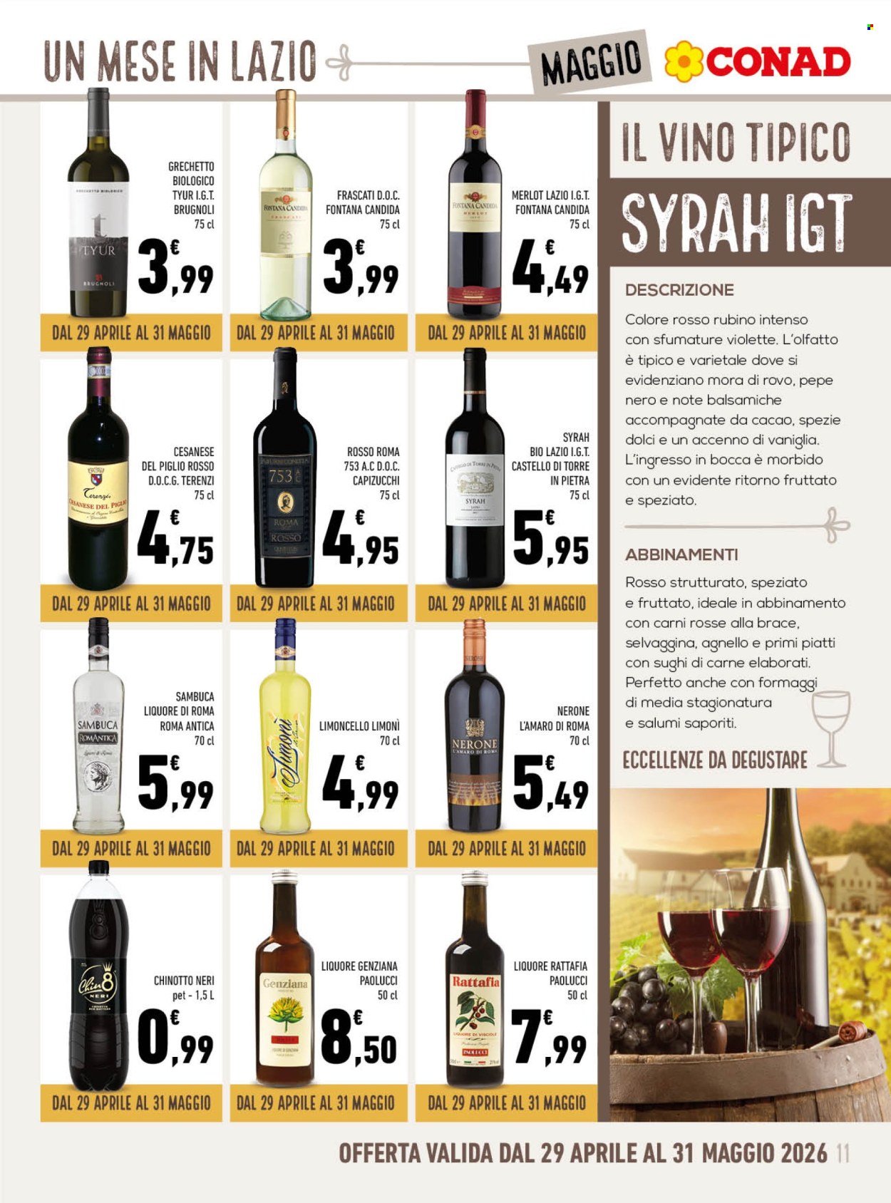 Leták Conad - 29.4.2026 - 31.5.2026. Strana 11