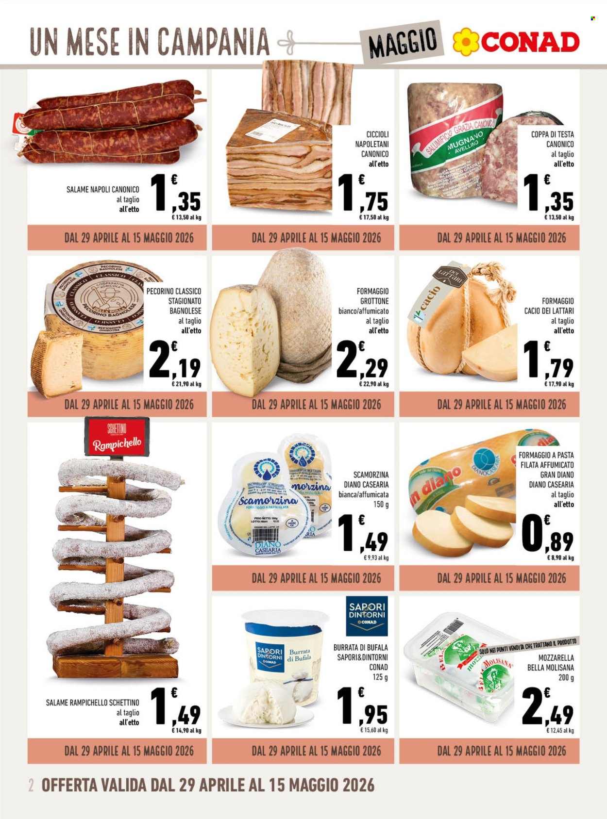Leták Conad - 29.4.2026 - 31.5.2026. Strana 2