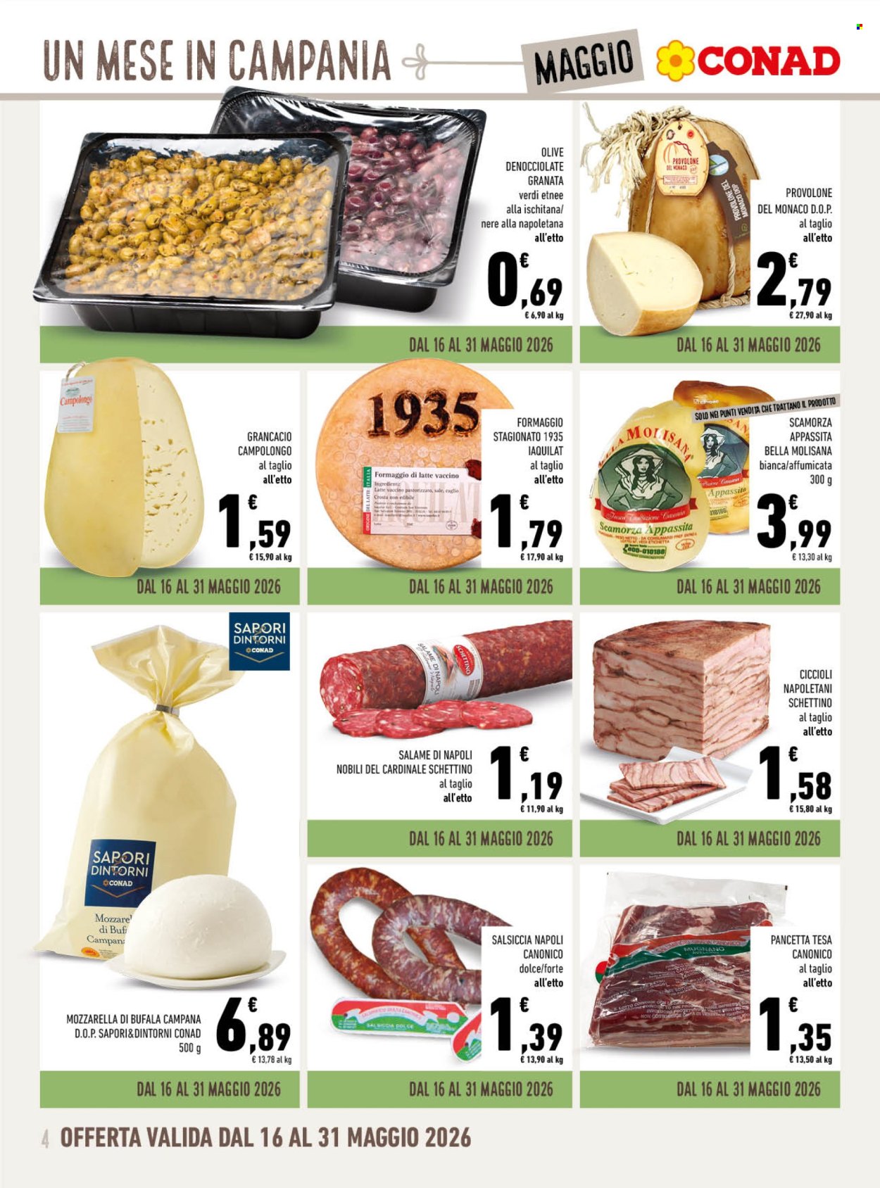 Leták Conad - 29.4.2026 - 31.5.2026. Strana 4