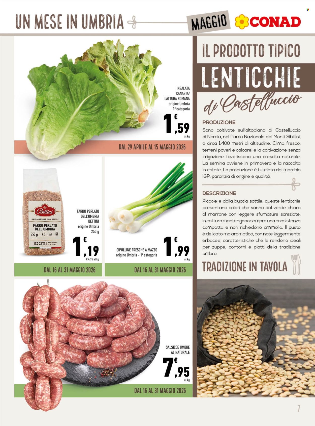 Leták Conad - 29.4.2026 - 31.5.2026. Strana 7