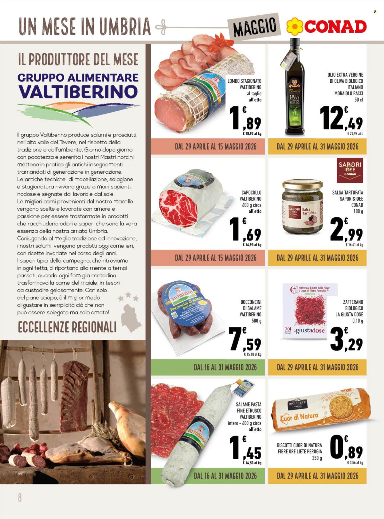 Leták Conad - 29.4.2026 - 31.5.2026. Strana 8