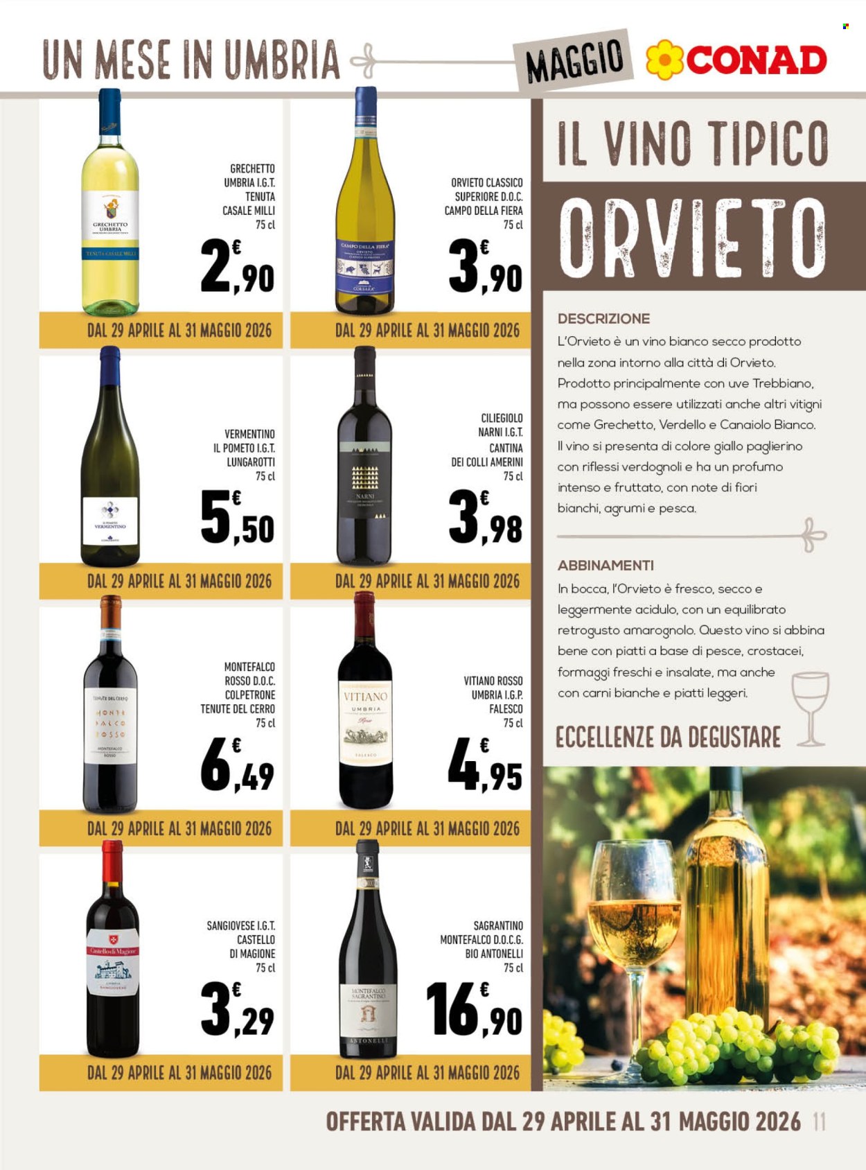Leták Conad - 29.4.2026 - 31.5.2026. Strana 11