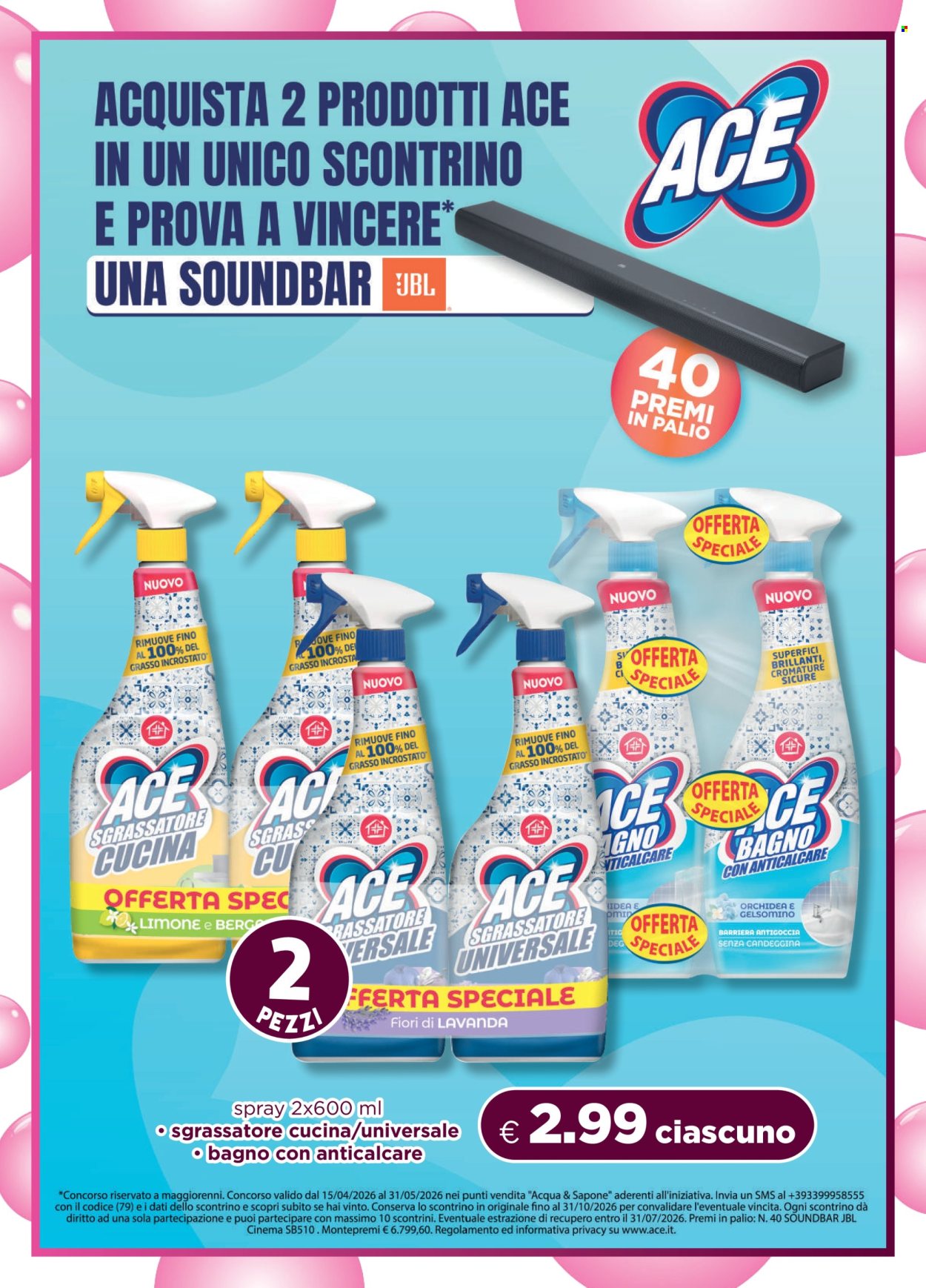 Leták Acqua & Sapone - 26.4.2026 - 16.5.2026. Strana 5