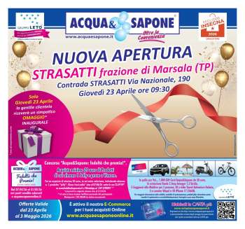 Volantino Acqua & Sapone - 23/4/2026 - 3/5/2026.