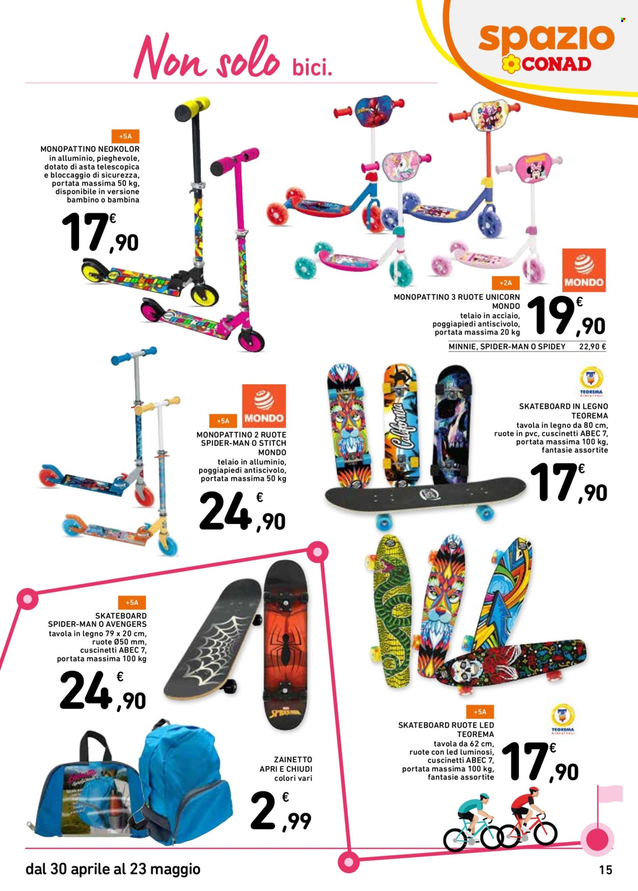 Volantino Spazio Conad - 30/4/2026 - 23/5/2026. Pagina 15