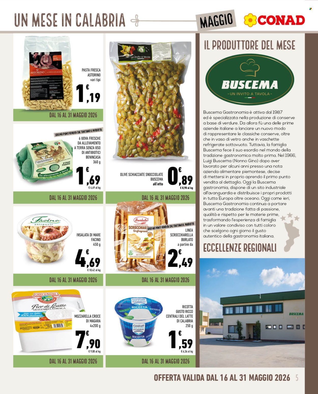 Leták Conad - 29.4.2026 - 31.5.2026. Strana 5