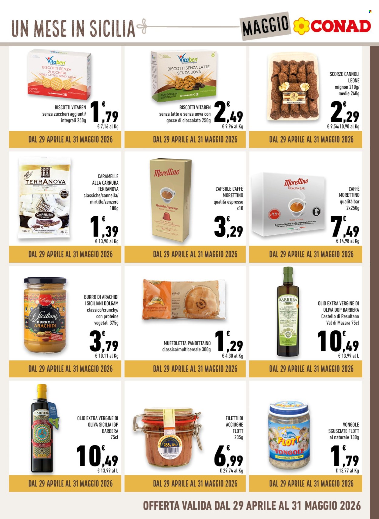Leták Conad - 29.4.2026 - 31.5.2026. Strana 9