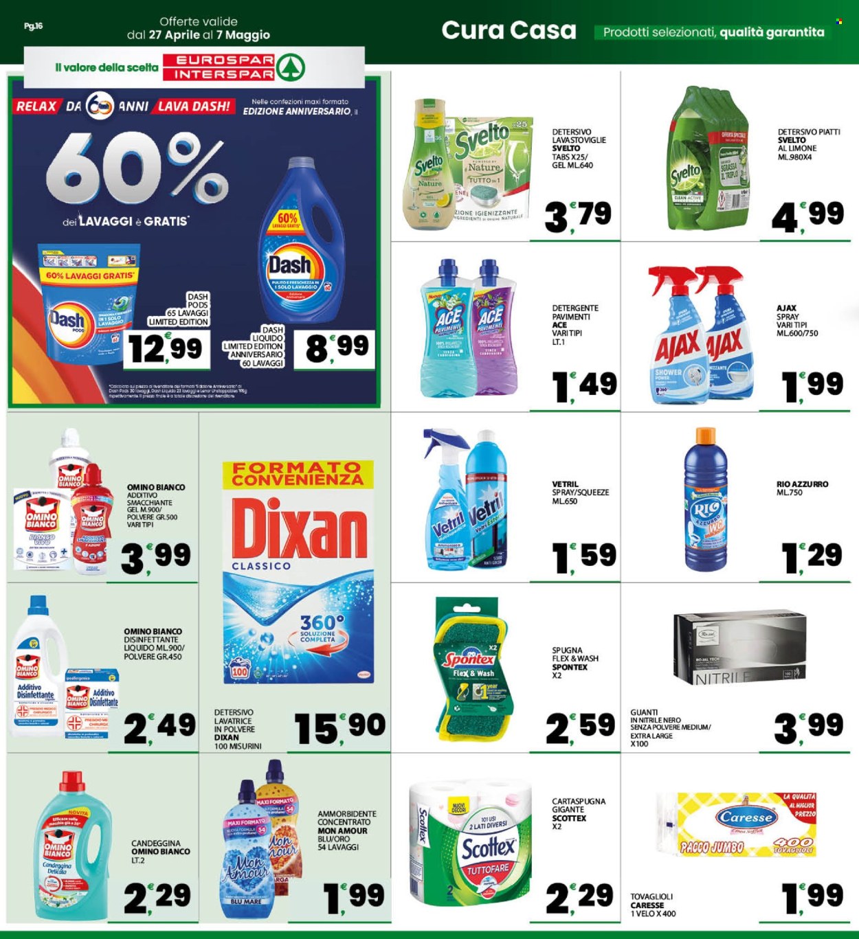 Volantino Eurospar - 27/4/2026 - 7/5/2026. Pagina 16