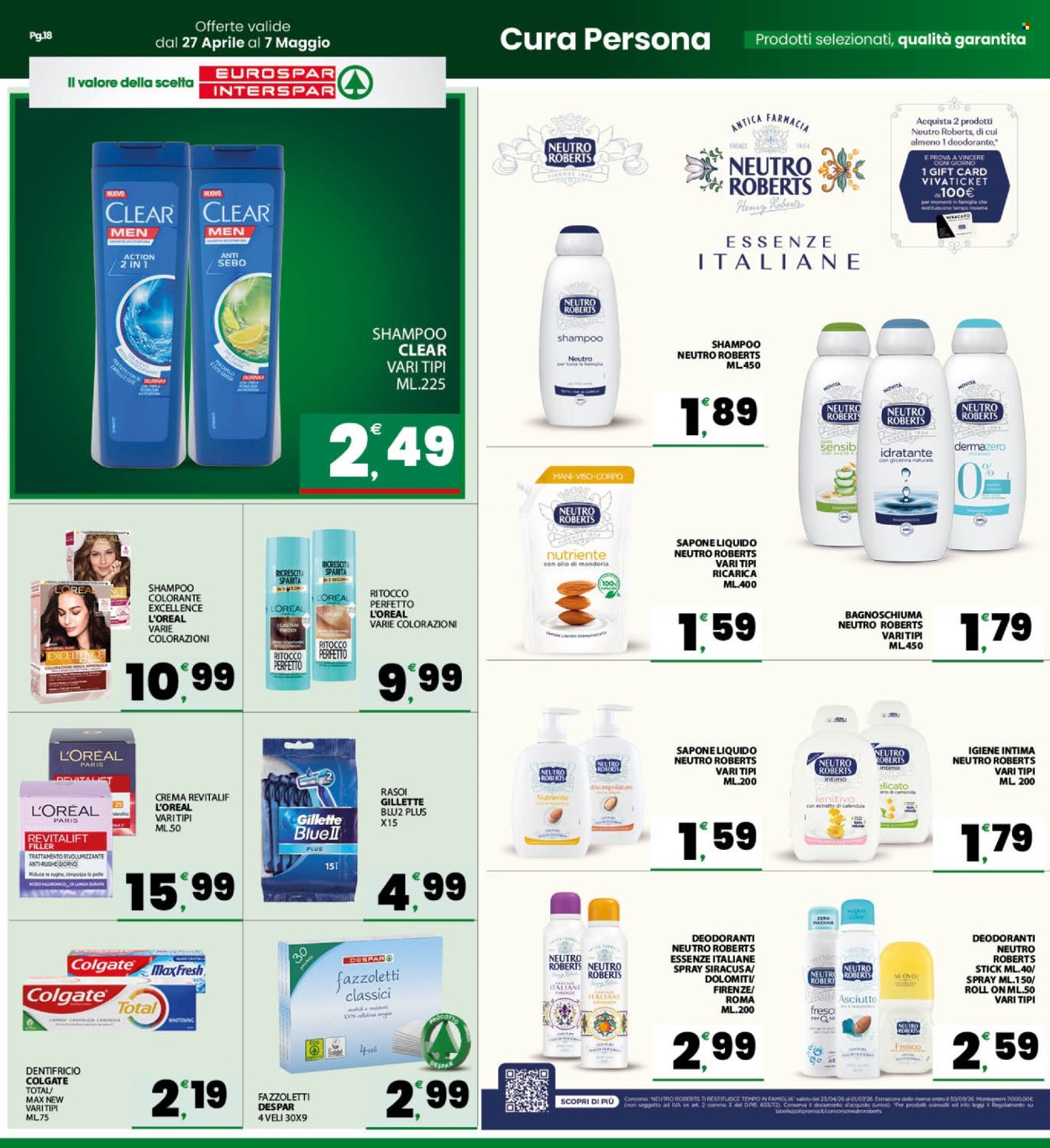 Volantino Eurospar - 27/4/2026 - 7/5/2026. Pagina 18