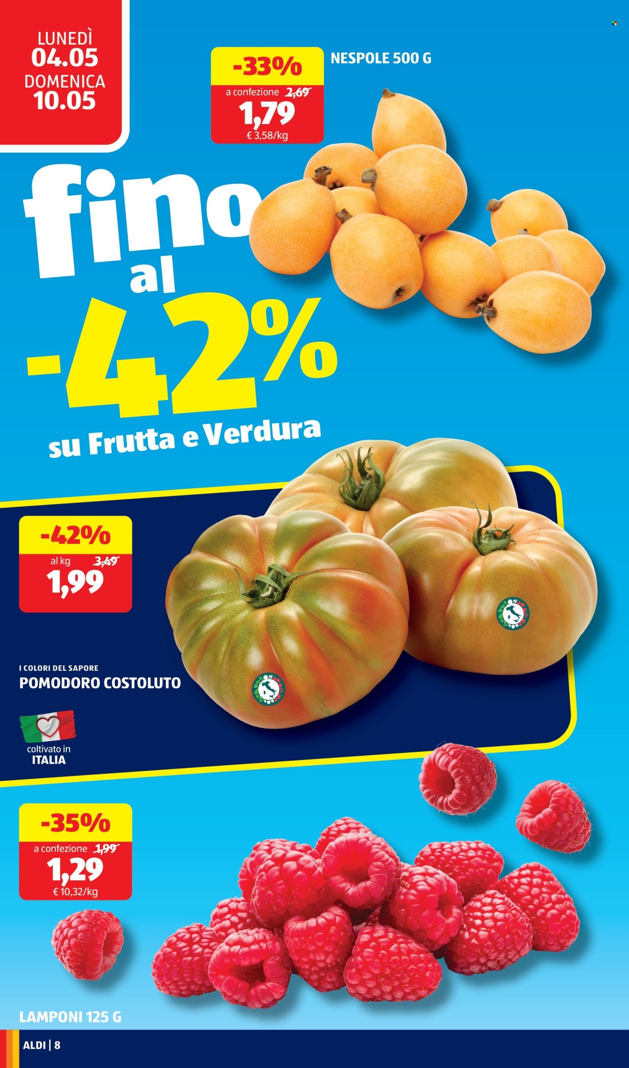 Leták Aldi - 4.5.2026 - 10.5.2026. Strana 8