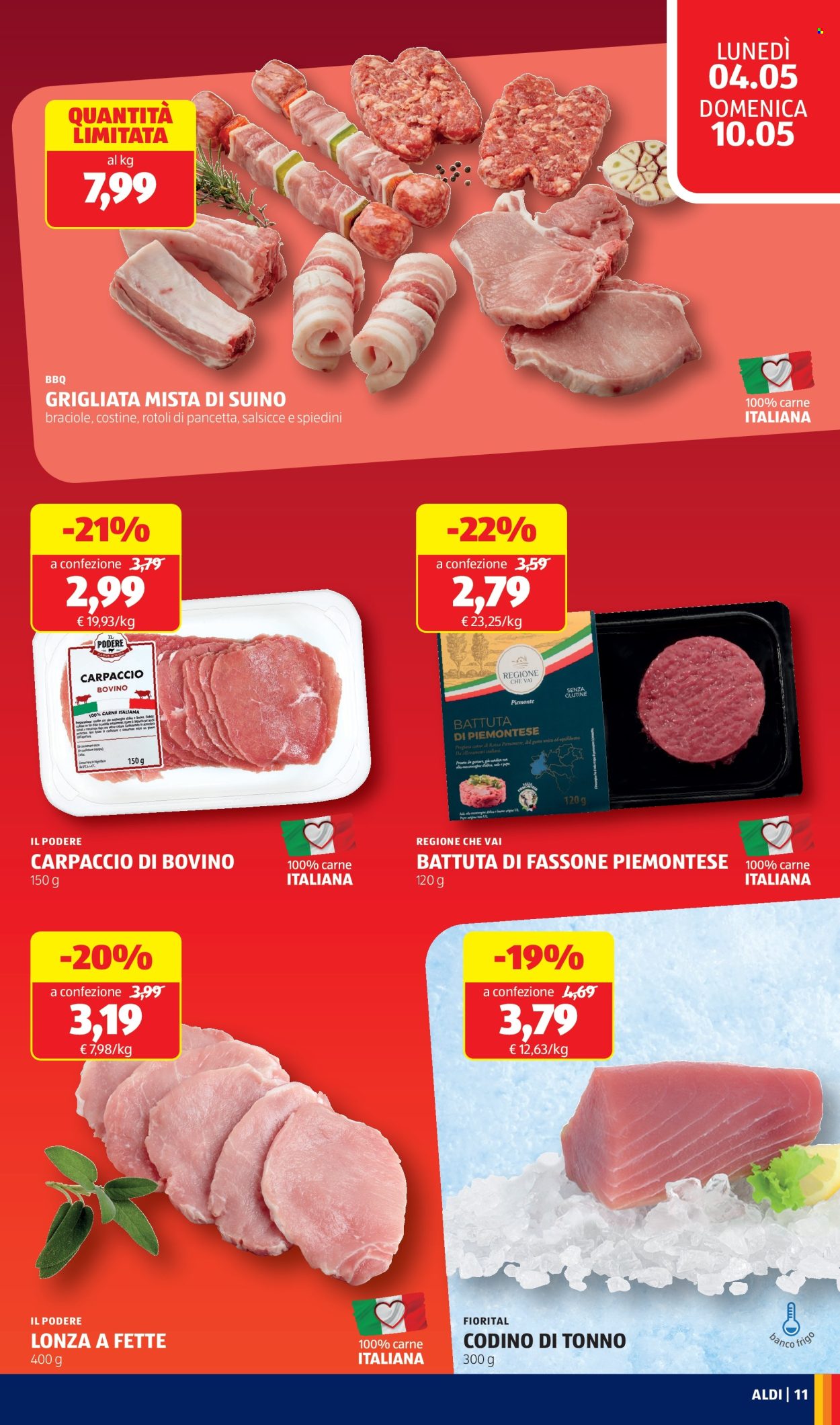 Leták Aldi - 4.5.2026 - 10.5.2026. Strana 11