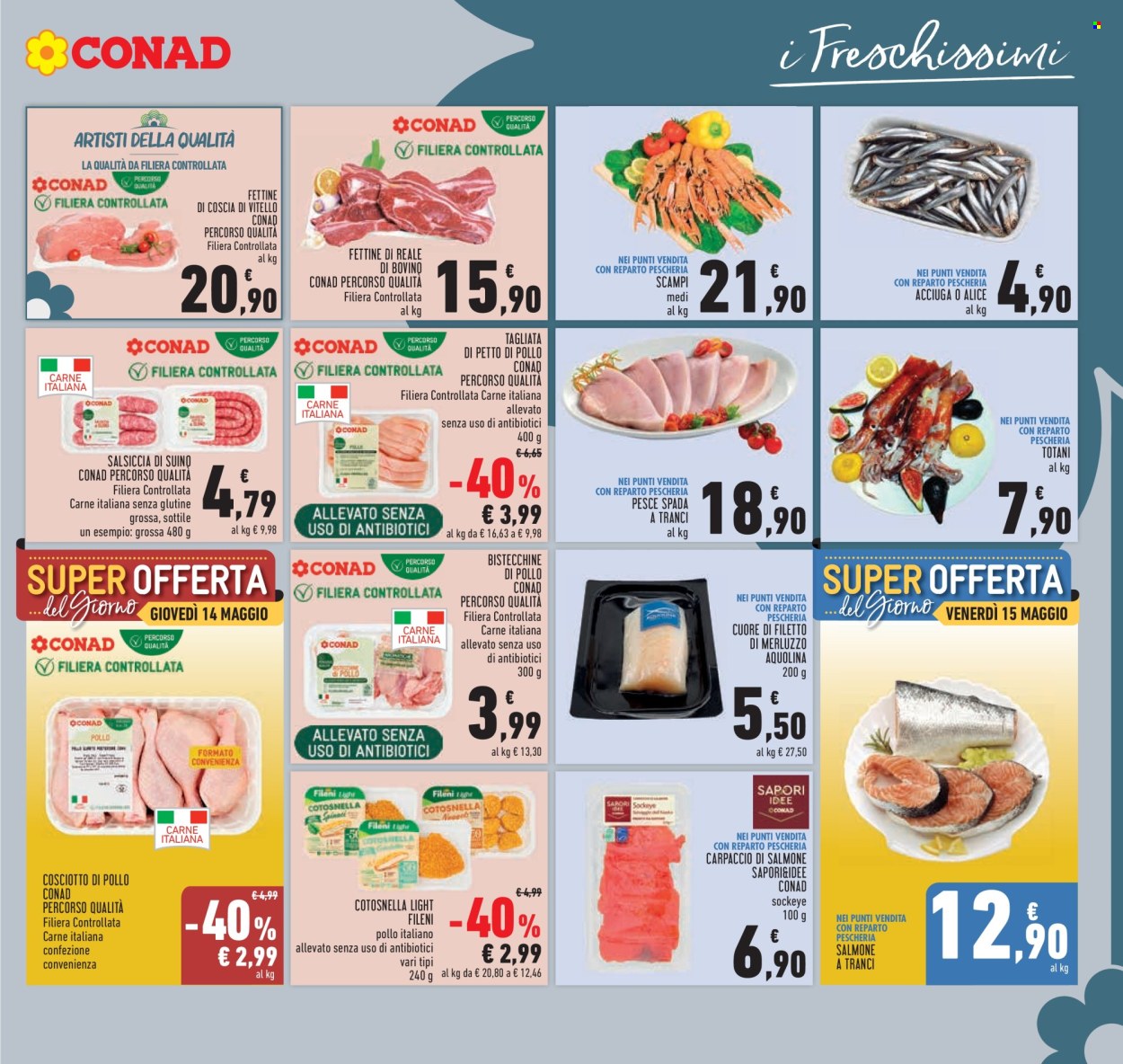 Leták Conad - 6.5.2026 - 19.5.2026. Strana 7