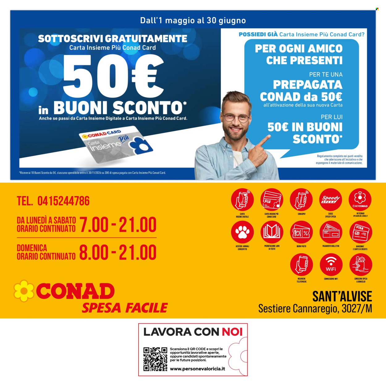 Leták Spesa Facile Conad - 1.5.2026 - 31.5.2026. Strana 4