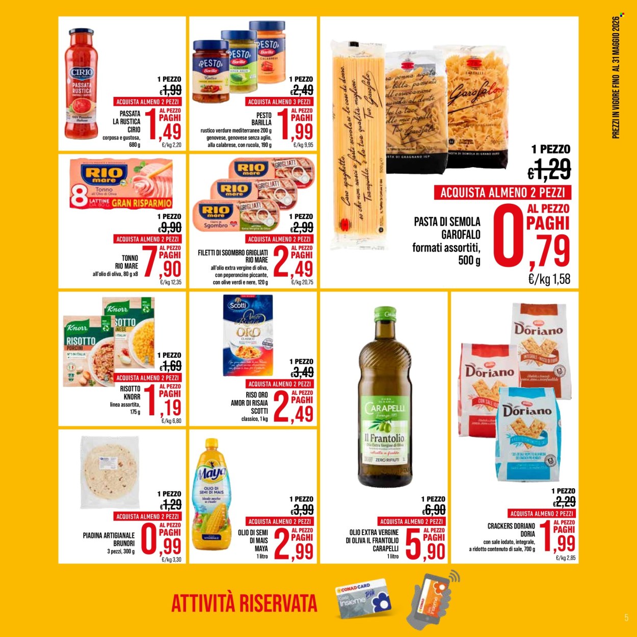 Leták Spesa Facile Conad - 1.5.2026 - 31.5.2026. Strana 5
