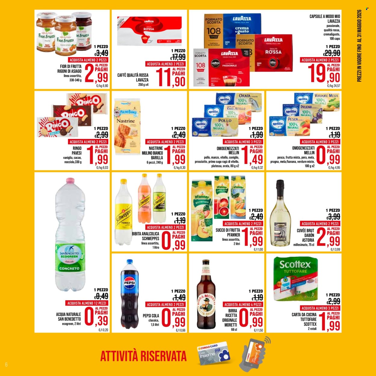 Leták Spesa Facile Conad - 1.5.2026 - 31.5.2026. Strana 6