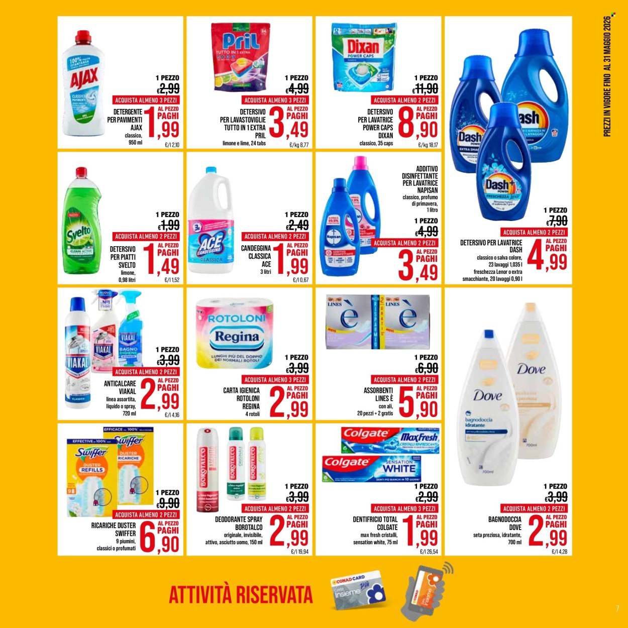 Leták Spesa Facile Conad - 1.5.2026 - 31.5.2026. Strana 7