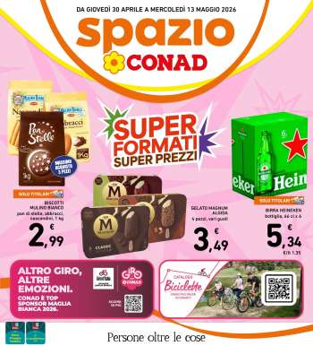 Volantino Spazio Conad - 30/4/2026 - 13/5/2026.